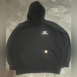 Carhartt Rain Defender Pull Over Hoodie Men’s XL Black Heavy Weight